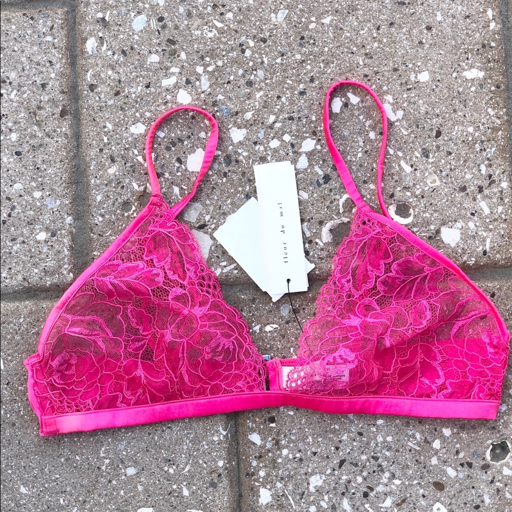 NWT FLEUR DU MAL BRALETTE